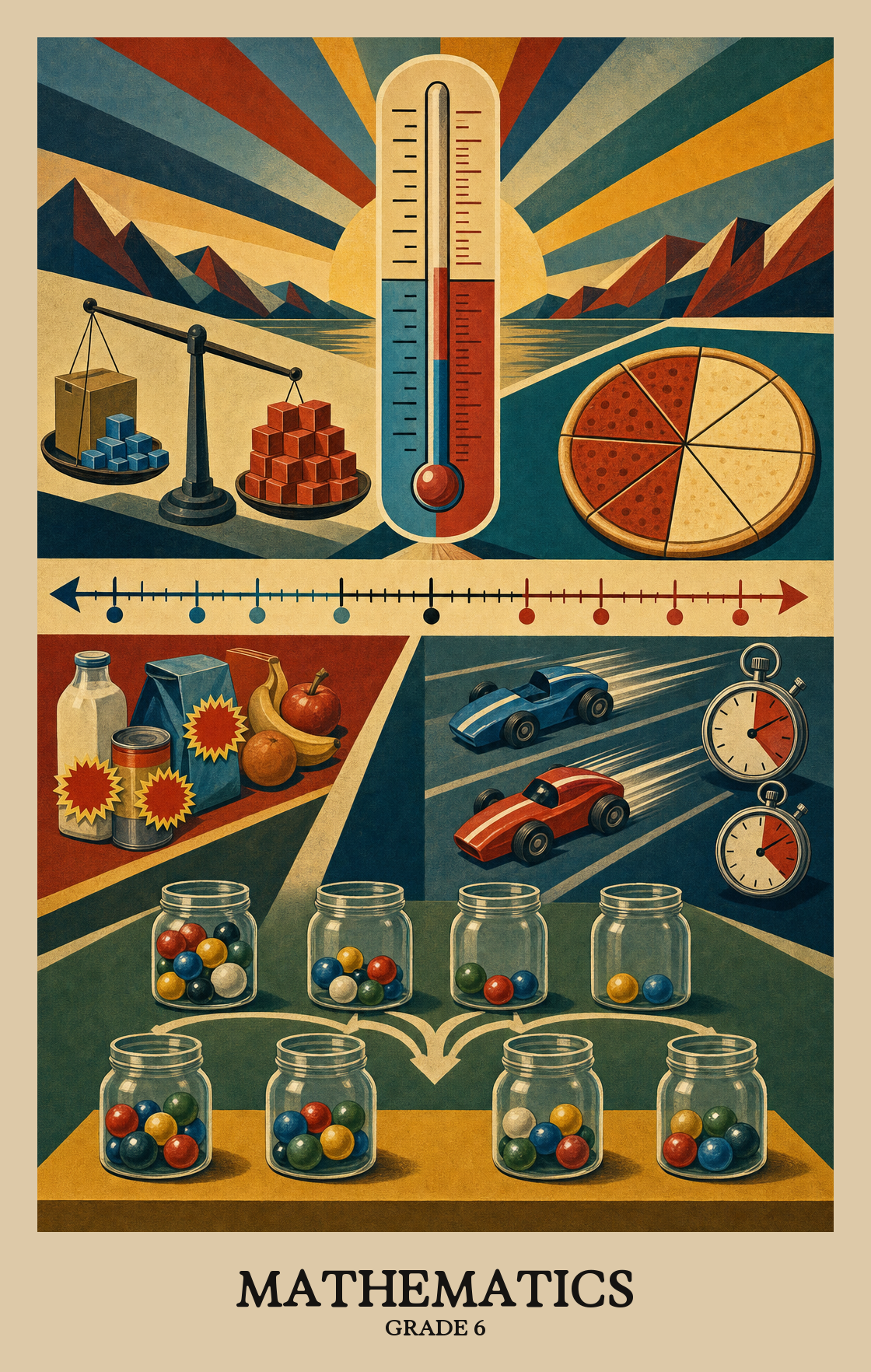 Illustration of what students learn in Grade 6 Mathematics
