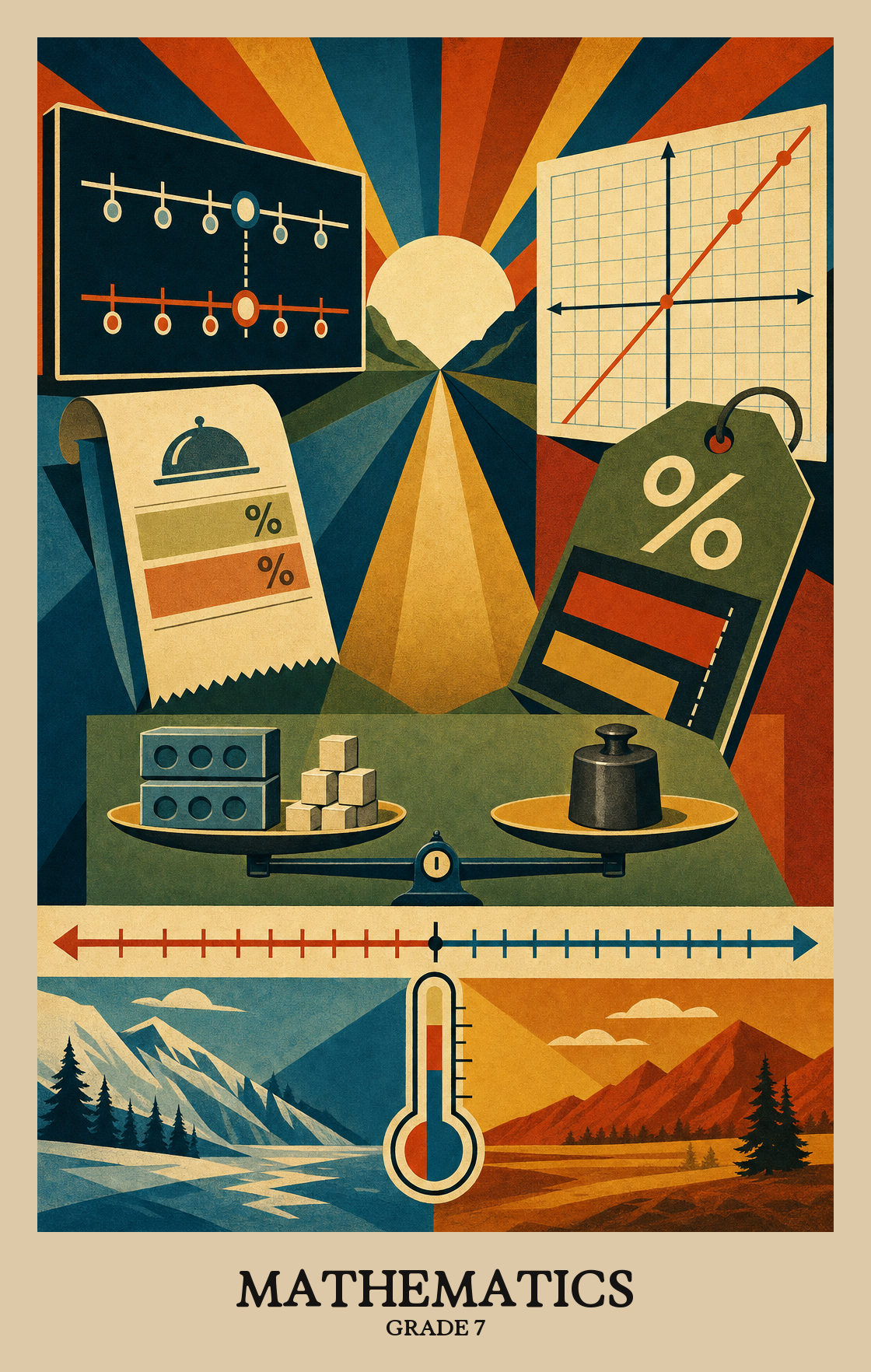 Illustration of what students learn in Grade 7 Mathematics